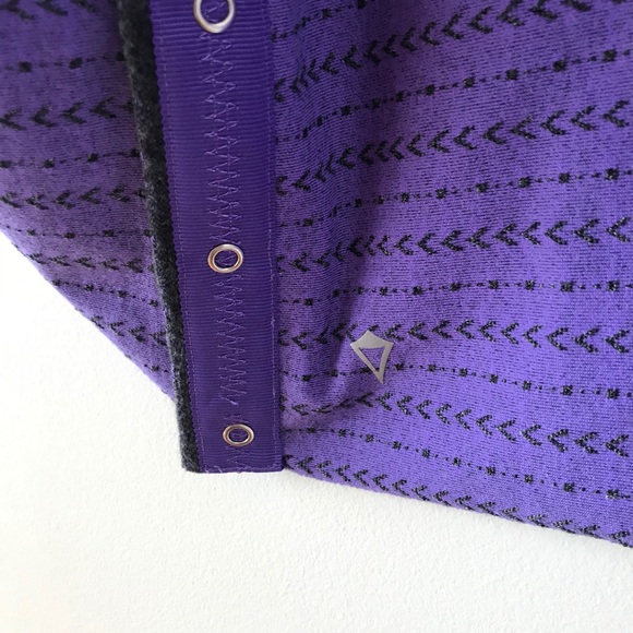Ivivva purple wrap scarf - Picture 6 of 7